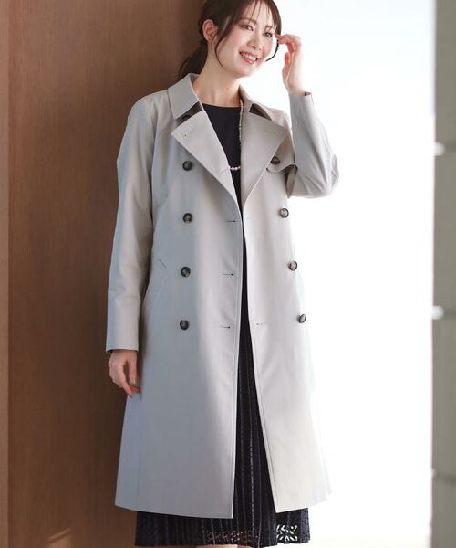 Reflect / リフレクト トレンチコート | 【フォーマル／通勤にもおすすめ／ライナー取り外し可】中綿ライナー付トレンチコート（ベージュ(052)）