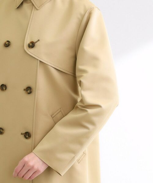Reflect / リフレクト ステンカラーコート | 【オン・オフ着回しやすい◎】ダブルブレストジャケット | 詳細19