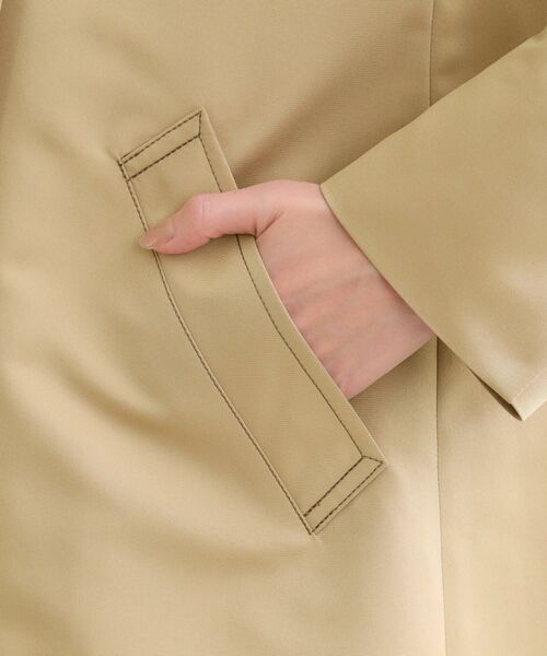 Reflect / リフレクト ステンカラーコート | 【オン・オフ着回しやすい◎】ダブルブレストジャケット | 詳細21