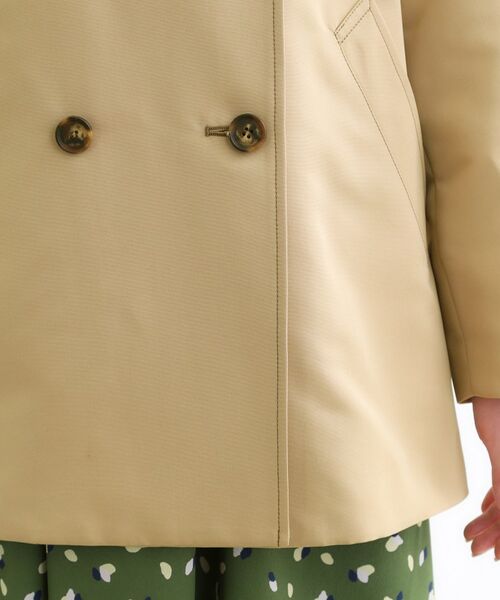 Reflect / リフレクト ステンカラーコート | 【オン・オフ着回しやすい◎】ダブルブレストジャケット | 詳細22