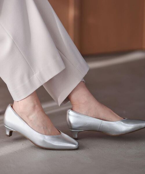 Reflect / リフレクト パンプス | 【至福の履き心地】’26春夏やみつきパンプス（シルバー(006)）