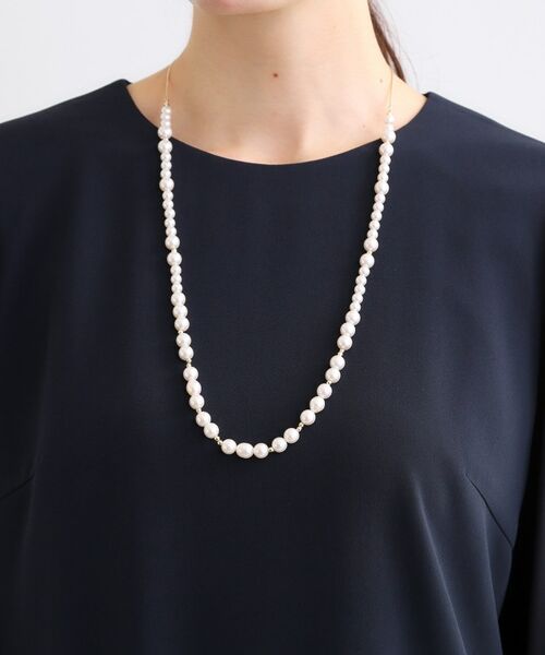 Reflect / リフレクト ネックレス・ペンダント・チョーカー | 【フォーマル／入卒／長さ調節可】淡水パールロングネックレス | 詳細1
