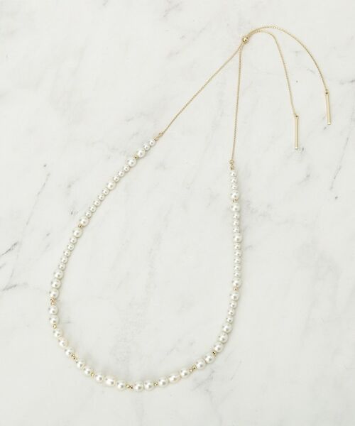 Reflect / リフレクト ネックレス・ペンダント・チョーカー | 【フォーマル／入卒／長さ調節可】淡水パールロングネックレス | 詳細2