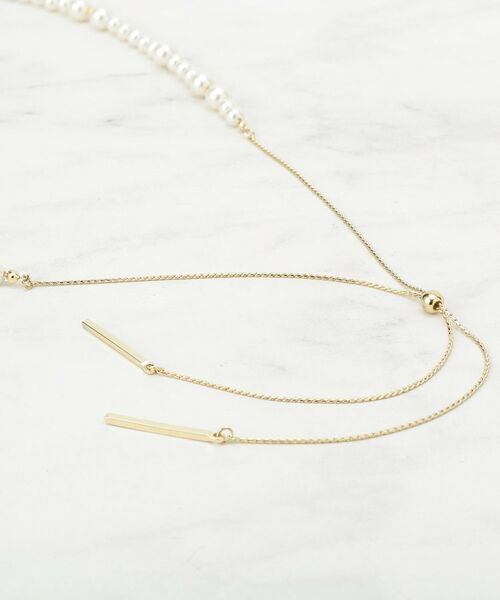 Reflect / リフレクト ネックレス・ペンダント・チョーカー | 【フォーマル／入卒／長さ調節可】淡水パールロングネックレス | 詳細4