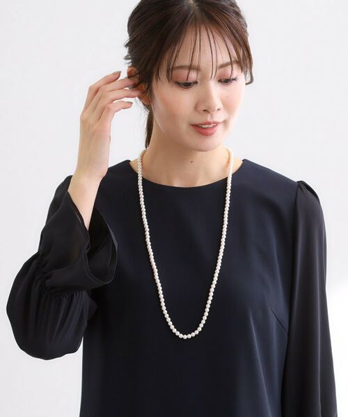 Reflect / リフレクト ネックレス・ペンダント・チョーカー | 【フォーマル／入卒／単品使い可】人工パール2連ネックレス | 詳細3
