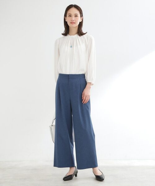 Reflect / リフレクト パンツ | ドライタッチストレートワイドパンツ | 詳細10