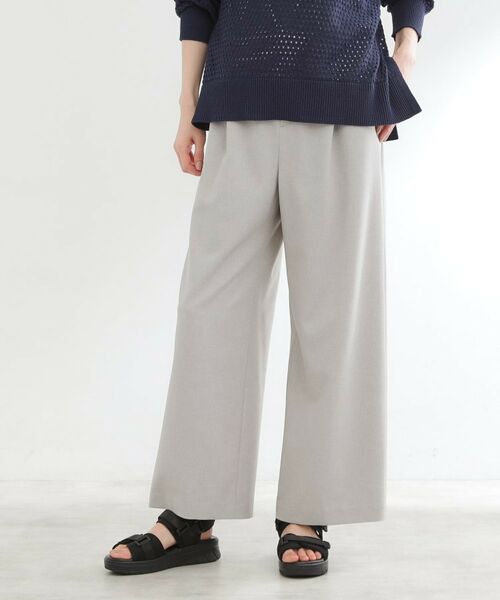 Reflect / リフレクト パンツ | ドライタッチストレートワイドパンツ | 詳細2