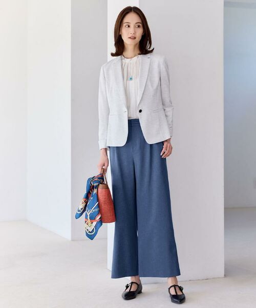 Reflect / リフレクト パンツ | ドライタッチストレートワイドパンツ | 詳細26