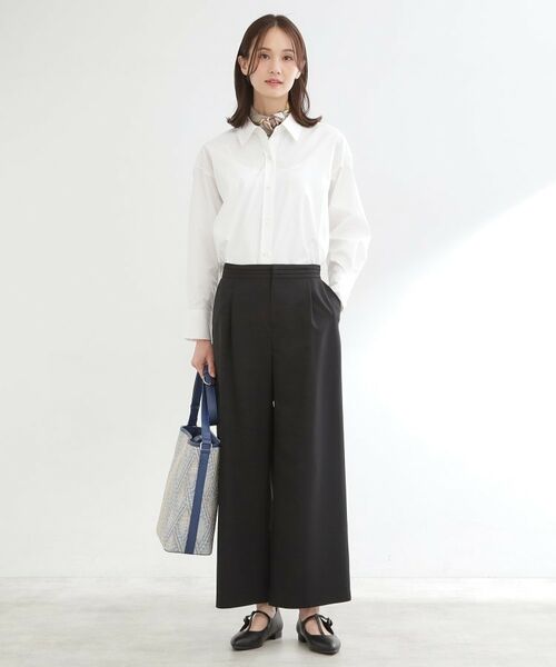 Reflect / リフレクト パンツ | ドライタッチストレートワイドパンツ | 詳細6