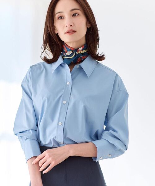 Reflect / リフレクト シャツ・ブラウス | 【羽織りにも◎】タイプライタービッグシャツ | 詳細1