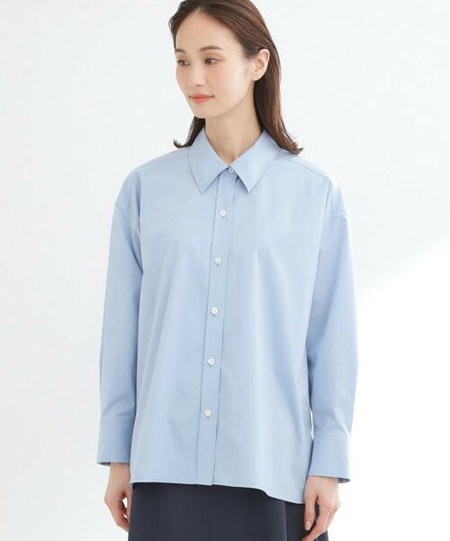 Reflect / リフレクト シャツ・ブラウス | 【羽織りにも◎】タイプライタービッグシャツ | 詳細12