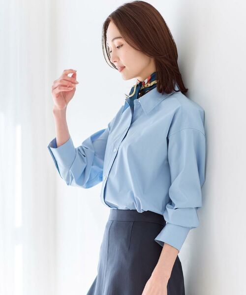 Reflect / リフレクト シャツ・ブラウス | 【羽織りにも◎】タイプライタービッグシャツ | 詳細18