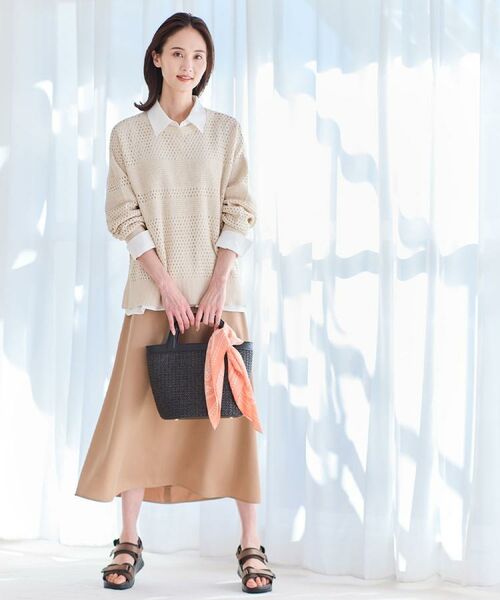 Reflect / リフレクト シャツ・ブラウス | 【羽織りにも◎】タイプライタービッグシャツ | 詳細2