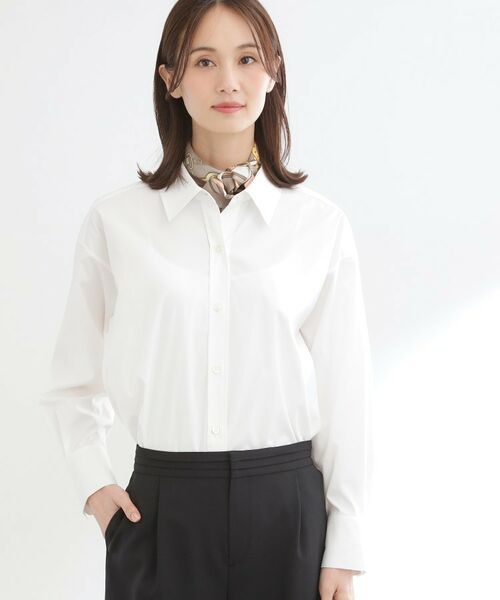 Reflect / リフレクト シャツ・ブラウス | 【羽織りにも◎】タイプライタービッグシャツ | 詳細3