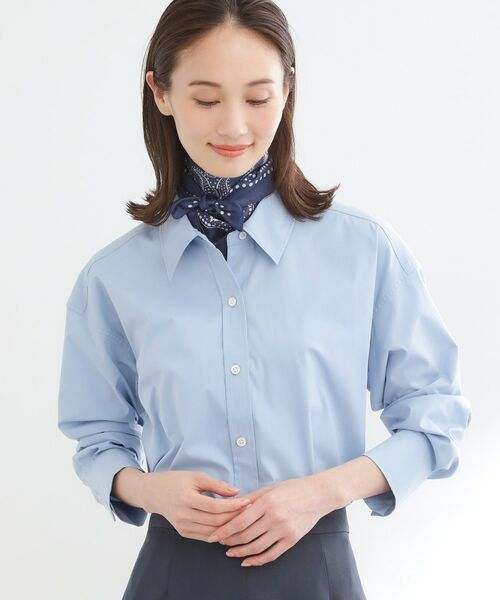 Reflect / リフレクト シャツ・ブラウス | 【羽織りにも◎】タイプライタービッグシャツ | 詳細7