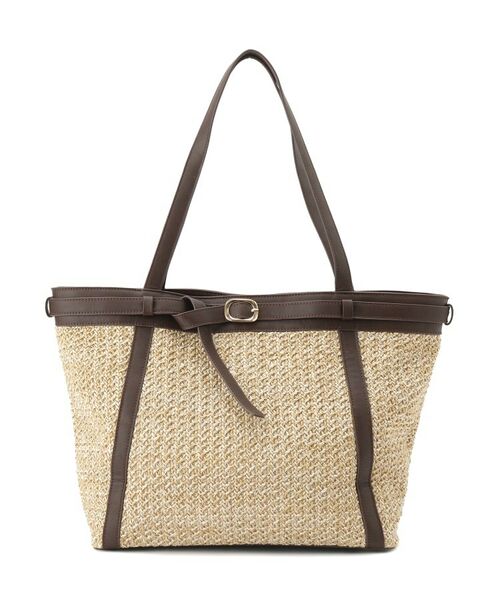 Reflect / リフレクト トートバッグ | 【A4サイズ可】雑材ベルトデザイントートバッグ | 詳細10