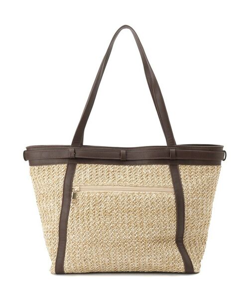 Reflect / リフレクト トートバッグ | 【A4サイズ可】雑材ベルトデザイントートバッグ | 詳細12