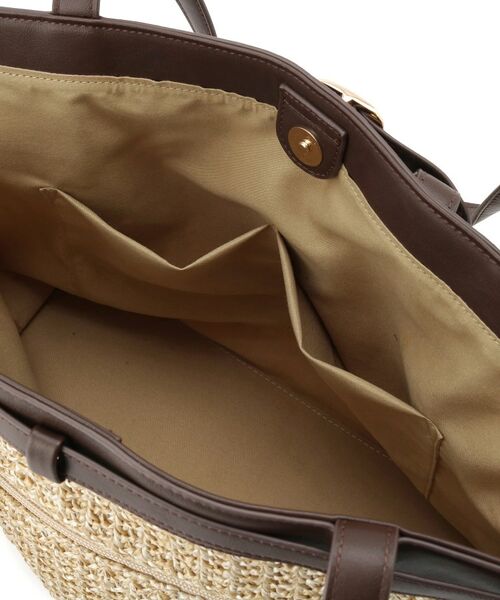 Reflect / リフレクト トートバッグ | 【A4サイズ可】雑材ベルトデザイントートバッグ | 詳細16