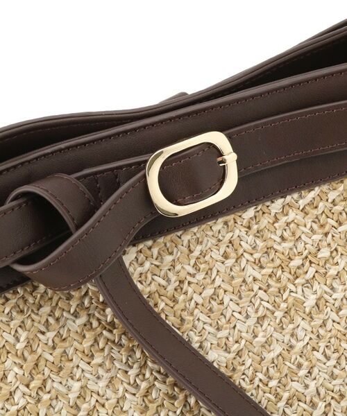 Reflect / リフレクト トートバッグ | 【A4サイズ可】雑材ベルトデザイントートバッグ | 詳細18