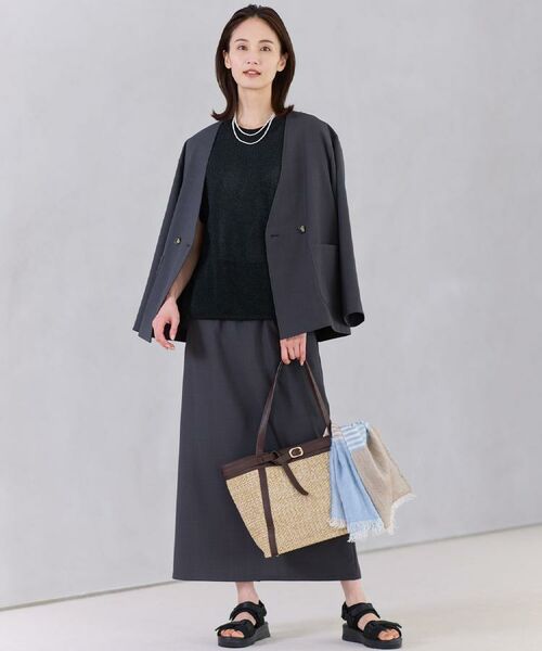 Reflect / リフレクト トートバッグ | 【A4サイズ可】雑材ベルトデザイントートバッグ | 詳細21