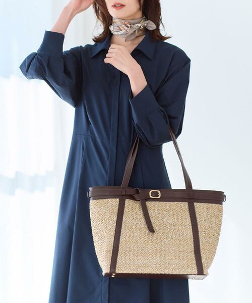 Reflect / リフレクト トートバッグ | 【A4サイズ可】雑材ベルトデザイントートバッグ | 詳細23