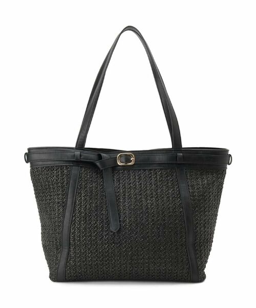 Reflect / リフレクト トートバッグ | 【A4サイズ可】雑材ベルトデザイントートバッグ | 詳細4