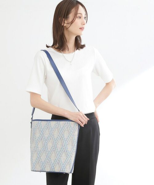 Reflect / リフレクト ショルダーバッグ | 菱形デザインワンショルダーバッグ | 詳細3