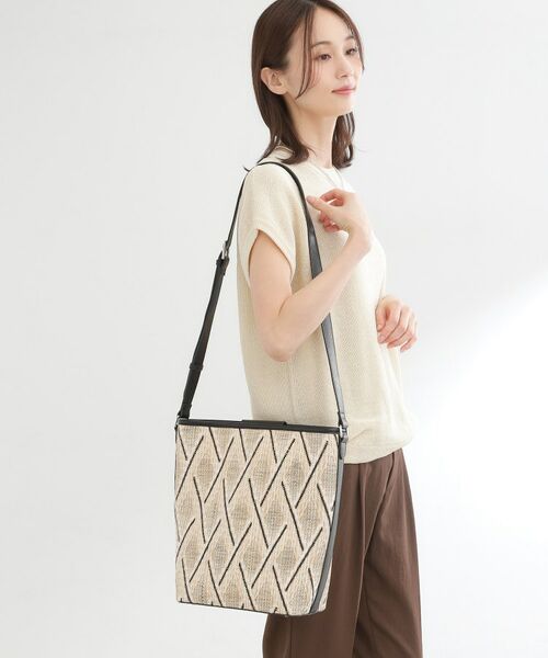 Reflect / リフレクト ショルダーバッグ | 菱形デザインワンショルダーバッグ | 詳細7