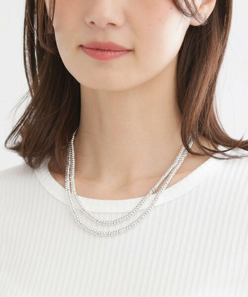Reflect / リフレクト ネックレス・ペンダント・チョーカー | シルバービーズロングネックレス | 詳細1