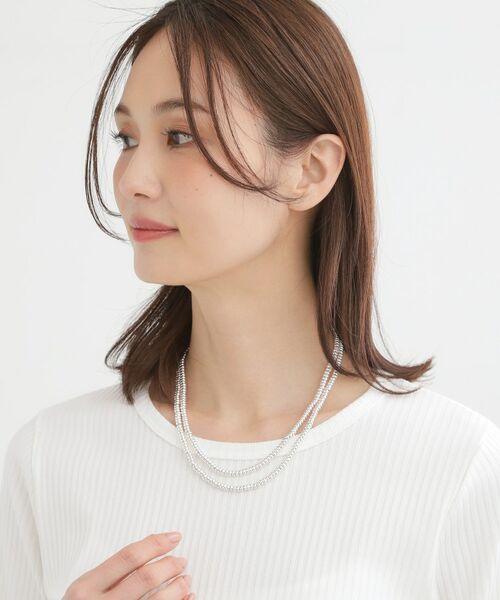 Reflect / リフレクト ネックレス・ペンダント・チョーカー | シルバービーズロングネックレス | 詳細2