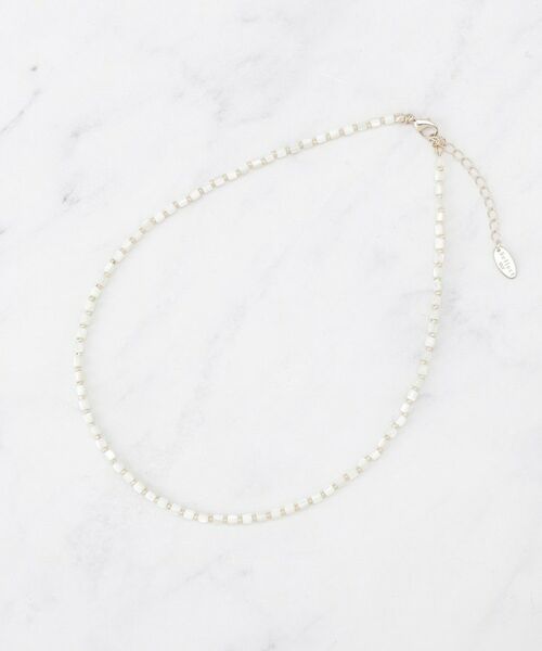 Reflect / リフレクト ネックレス・ペンダント・チョーカー | 天然シェルカラーネックレス（ホワイト(001)）