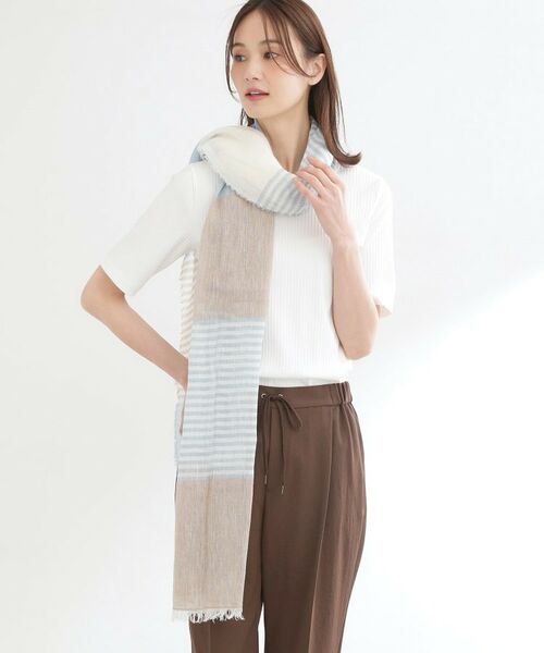 Reflect / リフレクト マフラー・ショール・スヌード・ストール | 【冷房対策に◎】柄デザインストール | 詳細2