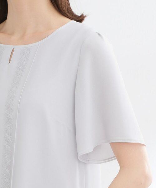 Reflect / リフレクト シャツ・ブラウス | 【インナーにおすすめ◎】五分袖シフォンブラウス | 詳細22