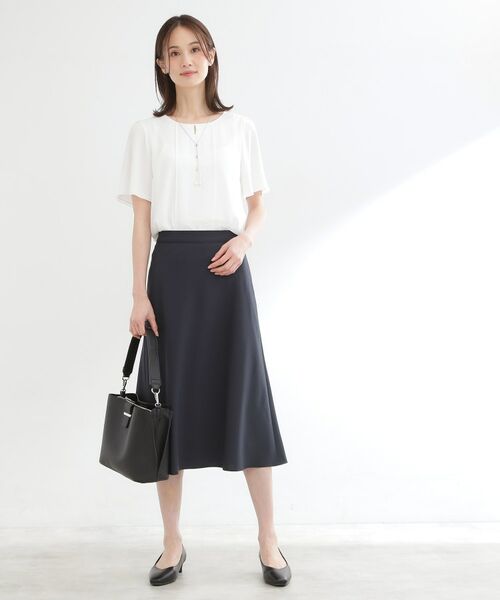 Reflect / リフレクト シャツ・ブラウス | 【インナーにおすすめ◎】五分袖シフォンブラウス | 詳細5