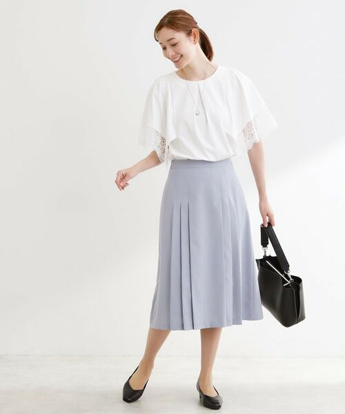 Reflect / リフレクト カットソー | レーススリーブジャージカットソー | 詳細3