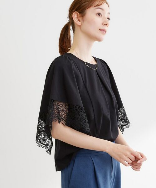 Reflect / リフレクト カットソー | レーススリーブジャージカットソー | 詳細5