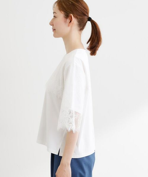 Reflect / リフレクト カットソー | スカラップレースジャージカットソー | 詳細11