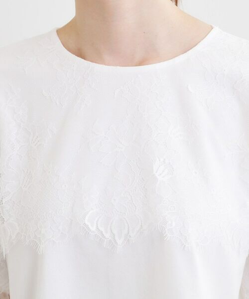 Reflect / リフレクト カットソー | スカラップレースジャージカットソー | 詳細13