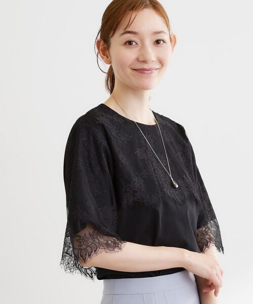 Reflect / リフレクト カットソー | スカラップレースジャージカットソー | 詳細6