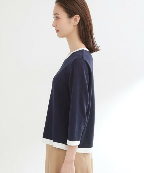 Reflect / リフレクト ニット・セーター | 【アンサンブル可】バイカラーニット | 詳細18