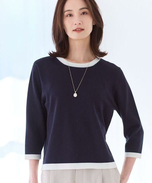 Reflect / リフレクト ニット・セーター | 【アンサンブル可】バイカラーニット | 詳細2