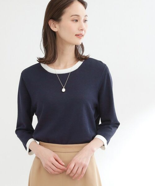 Reflect / リフレクト ニット・セーター | 【アンサンブル可】バイカラーニット | 詳細4