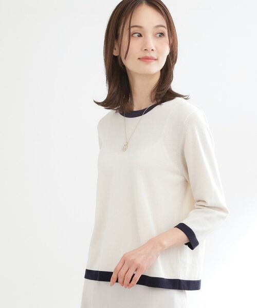 Reflect / リフレクト ニット・セーター | 【アンサンブル可】バイカラーニット | 詳細8