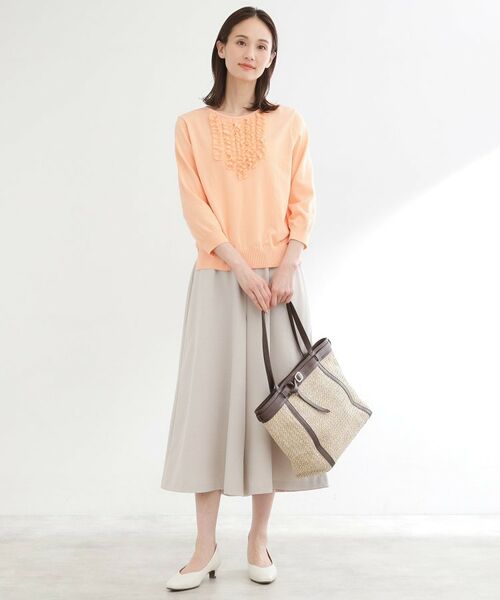 Reflect / リフレクト ニット・セーター | フロントフリルデザインニット | 詳細10