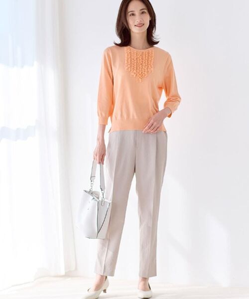 Reflect / リフレクト ニット・セーター | フロントフリルデザインニット | 詳細3