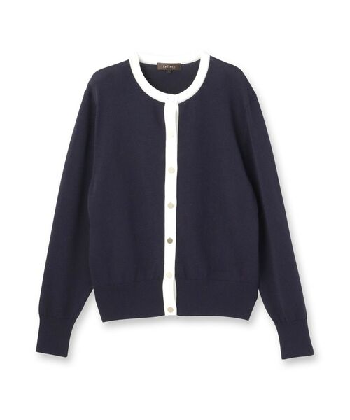 Reflect / リフレクト カーディガン・ボレロ | 【アンサンブル可】バイカラーカーディガン | 詳細16