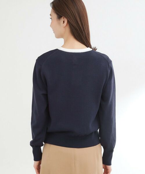 Reflect / リフレクト カーディガン・ボレロ | 【アンサンブル可】バイカラーカーディガン | 詳細19