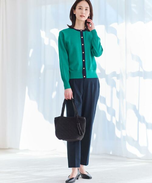 Reflect / リフレクト カーディガン・ボレロ | 【アンサンブル可】バイカラーカーディガン | 詳細2