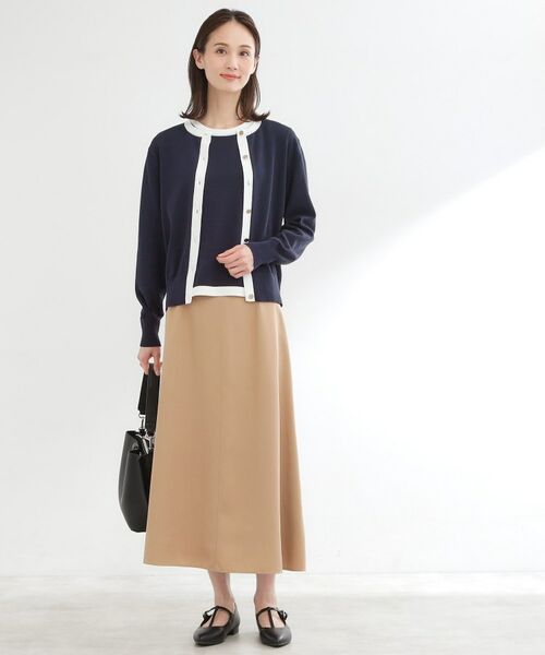 Reflect / リフレクト カーディガン・ボレロ | 【アンサンブル可】バイカラーカーディガン | 詳細6