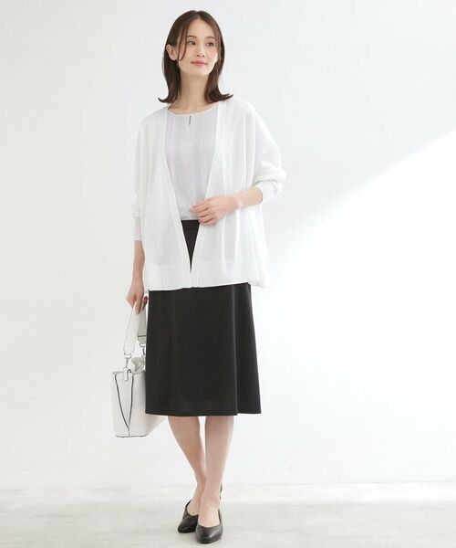 Reflect / リフレクト カーディガン・ボレロ | 【冷房対策に◎】すっきり見え着流しカーディガン | 詳細11